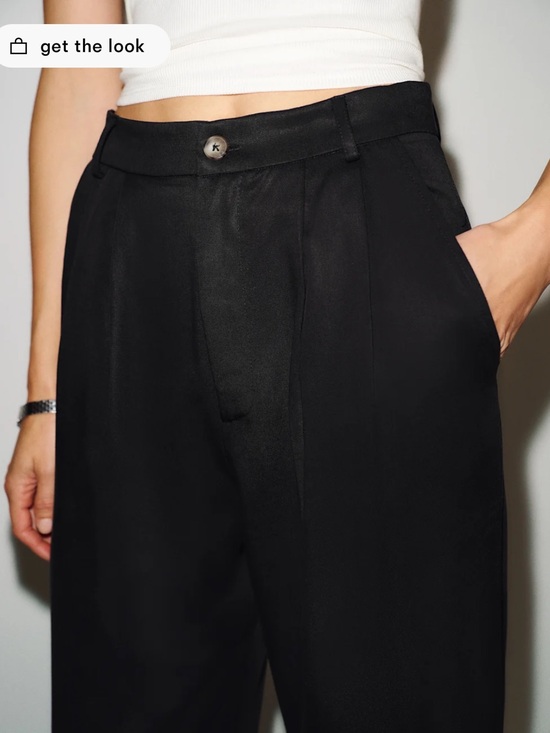 Reformation Pants - Reformation Mason Wide-Leg Trousers